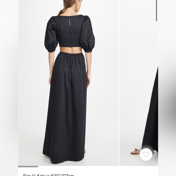 Staud Astro Dress - White (Size 8) - Picture 2 of 5